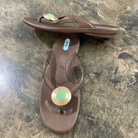 OKAL Flipflops Sz ML fit 8.5 approx - Picture 10 of 10